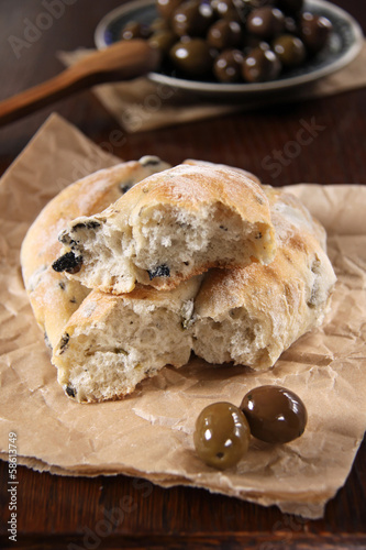 Photo: oliven fougasse oliven fougasse