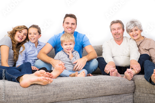 Photo: big family big family