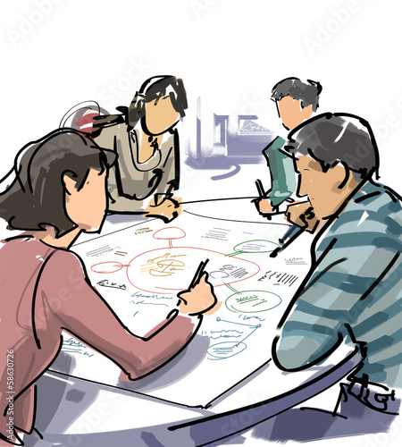 Illustration: Meeting Meeting
