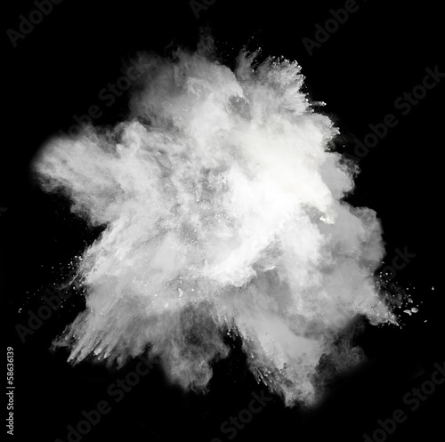 Photo : White dust White dust