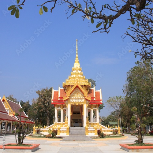 Photo: Thailand - temple in Kanchanaburi Thailand - temple in Kanchanaburi