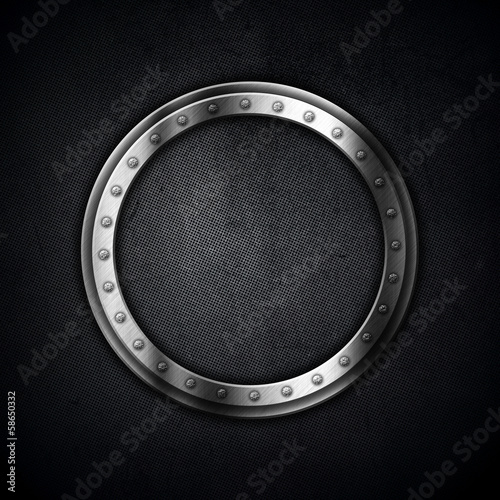 Illustration: Metal background Metal background