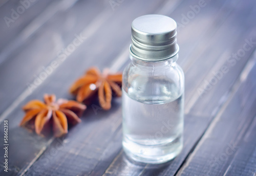 Photo: anise and oil anise and oil