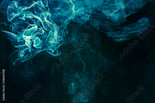 Bluish-green smoke