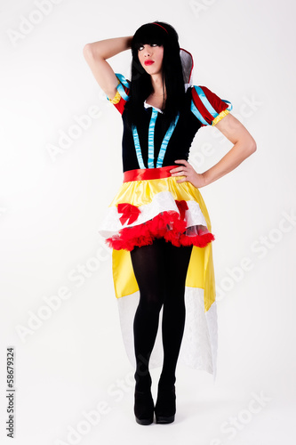 Photo: Transvestite in Sleeping Beauty role Transvestite in Sleeping Beauty role