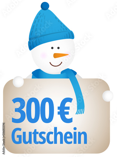 Vector: 300 € Gutschein 300 € Gutschein