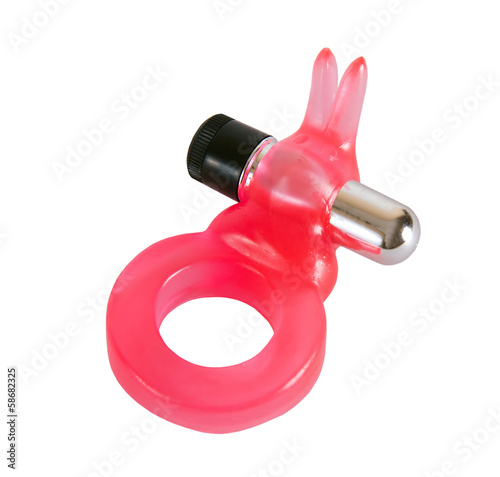 Photo: Pink sex toy penis sleeve with rabbit Pink sex toy penis sleeve with rabbit
