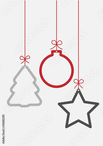 Vector: Weihnachtskarte Weihnachtskarte