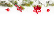 Weihnachtsdekoration mit Freiraum Weihnachtsdekoration mit Freiraum