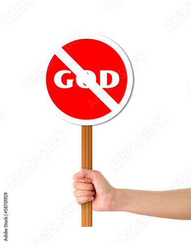 Illustration: Hand holding red alert sign Hand holding red alert sign