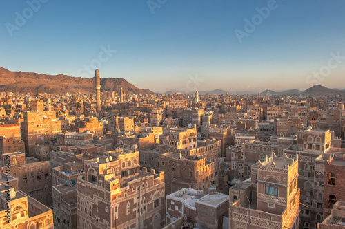 Photo: Panorama of Sanaa, Yemen Panorama of Sanaa, Yemen