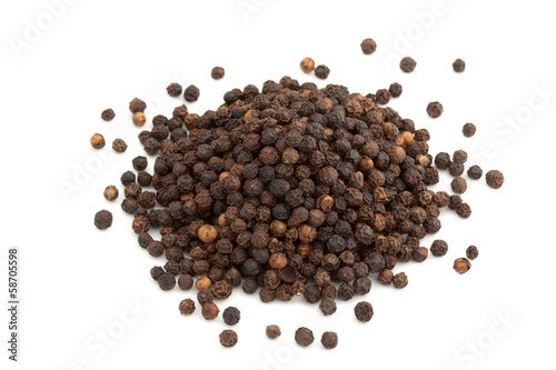 Photo: heap of black peppercorns heap of black peppercorns