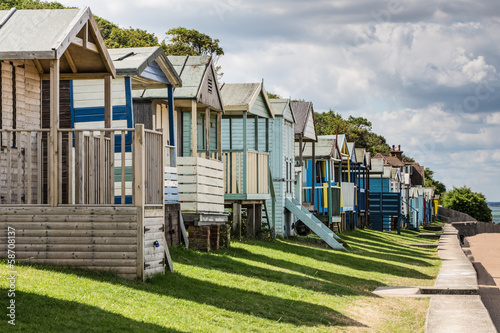 Photo: Beach Huts and Shadows Beach Huts and Shadows