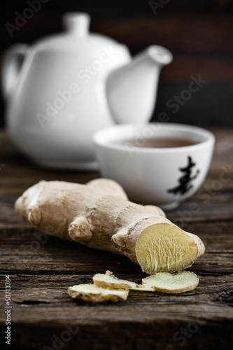 Photo: Ginger tea Ginger tea