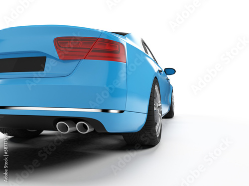 Illustration: illustration of a concept sports sedan illustration of a concept sports sedan