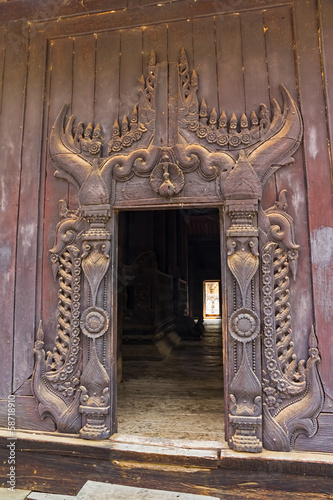 Photo: Bagaya Kyaung, Burma Bagaya Kyaung, Burma