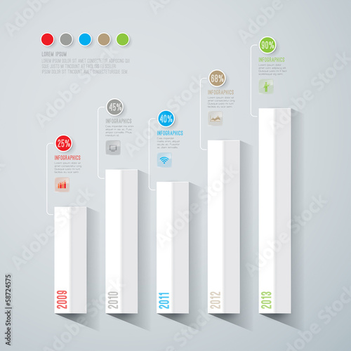 Vector: Infographics vector design template. Infographics vector design template.