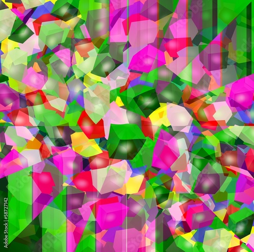 Illustration: cubetti colorati cubetti colorati
