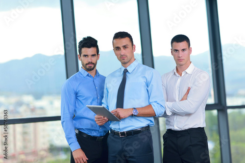 Photo: business people group in a meeting at office business people group in a meeting at office