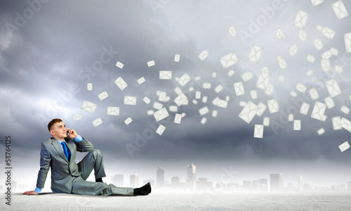 Photo: Communication concept Communication concept