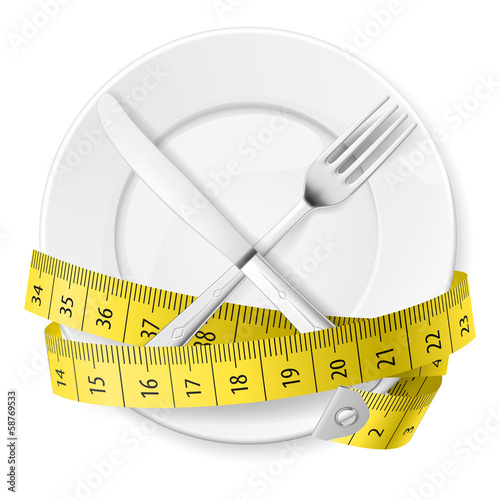 Vector: Diet concept. Diet concept.