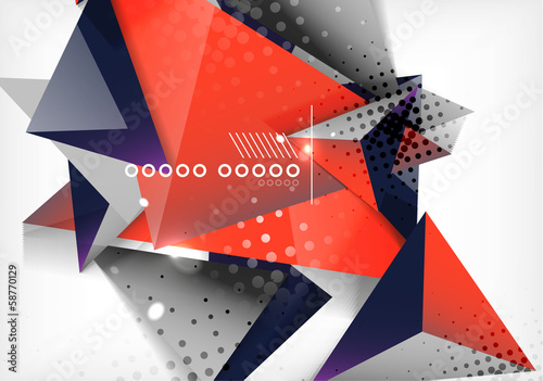 Vector: Geometric shapes abstract background Geometric shapes abstract background
