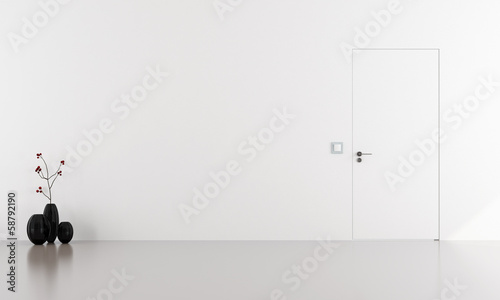 Illustration: Invisible door Invisible door