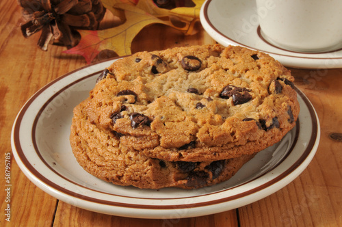 Photo: Gourmet chocolate chip cookies Gourmet chocolate chip cookies