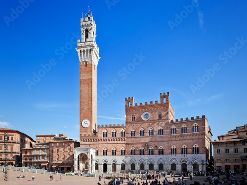 Photo: Tower in Siena Italy Tower in Siena Italy