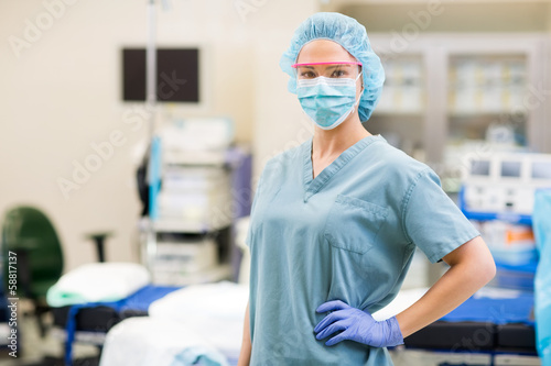 Photo: Portrait of Surgical Team Member Portrait of Surgical Team Member