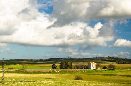 Photo: Sardegna, paesaggio della Trexenta, in provincia di Cagliari Sardegna, paesaggio della Trexenta, in provincia di Cagliari