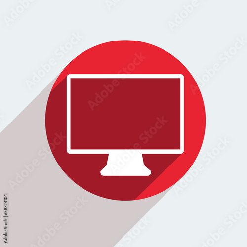 Vector: Vector red circle icon on gray background. Eps10 Vector red circle icon on gray background. Eps10