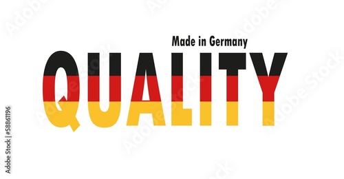 Vector: Quality made in Germany - Vektor Quality made in Germany - Vektor