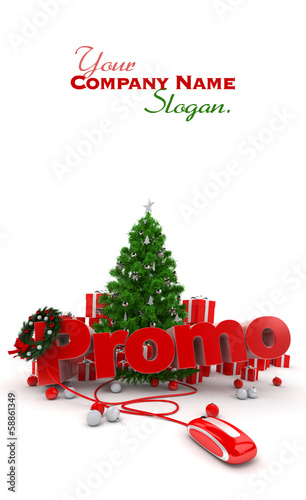 Illustration: Christmas promo Christmas promo