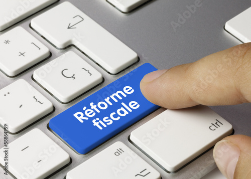 Photo: Réforme fiscale. Tastatur Réforme fiscale. Tastatur