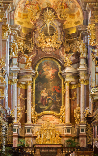 Photo: Vienna - Baroque altar of monastery church in Klosterneuburg Vienna - Baroque altar of monastery church in Klosterneuburg