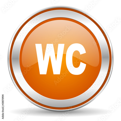 Illustration: toilet icon toilet icon