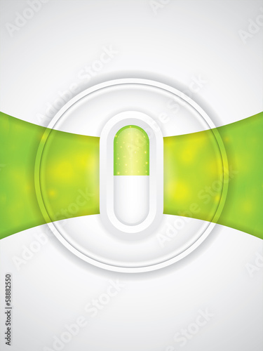 Vector: Alternative medication concept Alternative medication concept