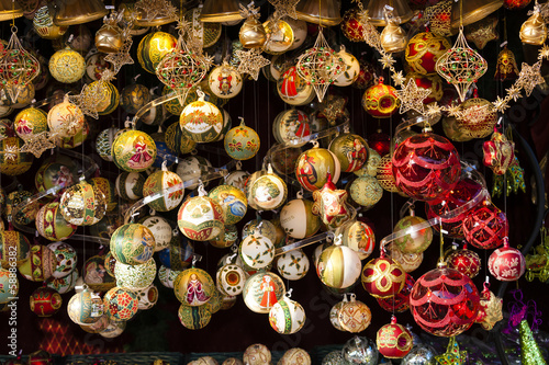 Photo: Christmas market at Rathausplatz, Vienna, Austria Christmas market at Rathausplatz, Vienna, Austria