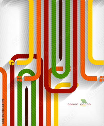 Vector: Business geometric shape abstract background Business geometric shape abstract background