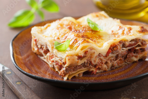 Photo: lasagna bolognese lasagna bolognese