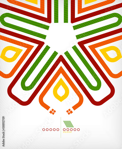 Vector: Business geometric shape abstract background Business geometric shape abstract background