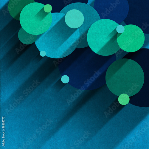 Illustration: Overlapping Circles - Velvet Background Overlapping Circles - Velvet Background