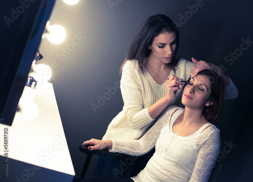 Photo: Séance maquillage Séance maquillage
