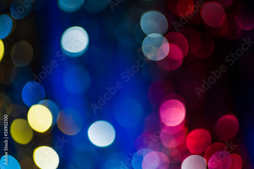 Photo: xmas blurred bokeh lights xmas blurred bokeh lights