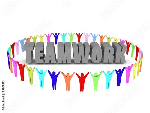 Illustration: Teamwork Teamwork