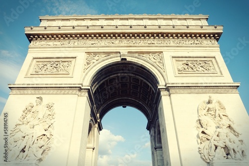 Photo: Paris - Triumphal Arch Paris - Triumphal Arch