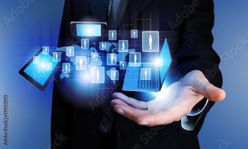 Photo: Technology concept Technology concept