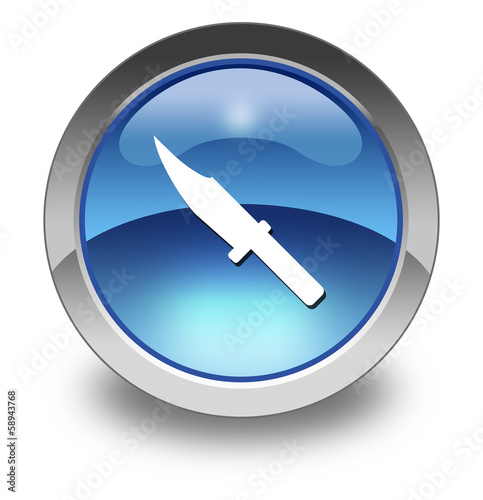 Illustration: Glossy Pictogram "Dagger" Glossy Pictogram "Dagger"
