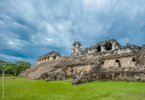 Photo: Ruins of Palenque, Mexico Ruins of Palenque, Mexico